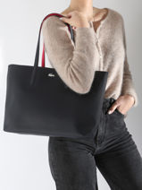 Omkeerbare Shoppingtas Anna Lacoste Blauw anna NF2142AA-vue-porte
